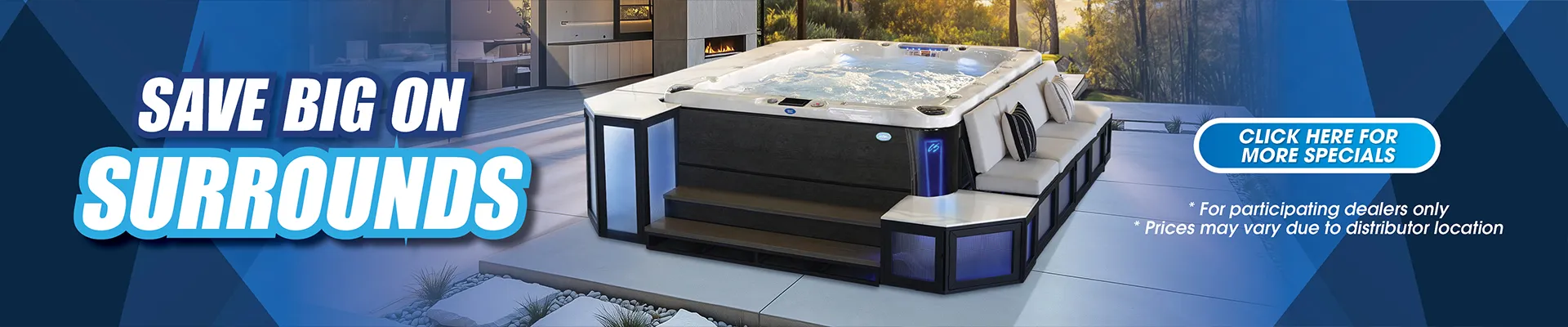 Calspas hot tub being used in a family setting - Sandy